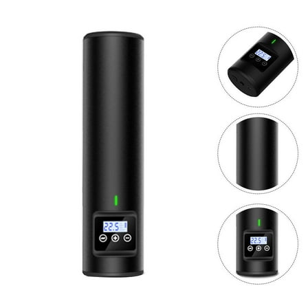 Worgeous  Electric Pump Cordless Air Compressor Portable Compressors Black