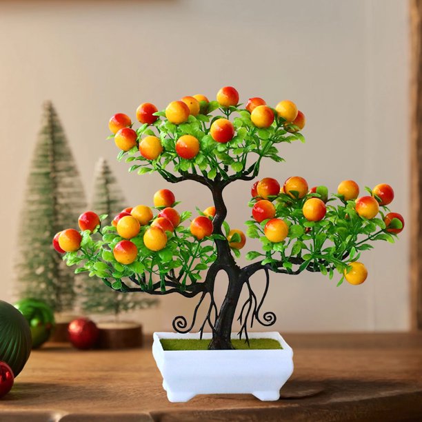 Christmas Simulation Berry Potted Artificial Flower Decoration Plastic Flower Decoration Berry Artificial Flower Green Ornaments