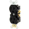 thumbnail image 2 of Receptáculo Dúplex Leviton Negro Plástico, 2 of 3