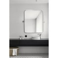 thumbnail image 3 of Elegant Decor Soft Corner Pivot Mirror 20X24 Inch In Silver, 3 of 10