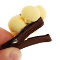 thumbnail image 4 of 5pcs Bebé Infantil Niña Pinzas Para ello Pinzas Horquilla Accesorios Amarillo Soledad Pinzas para el pelo de niños para niñas, 4 of 10