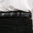 thumbnail image 4 of Buckle-Down Belt, Seatbelt Buckle Belt, Smoke Black Grays, 34 to 52 Inches, 4 of 9