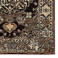 thumbnail image 3 of Linon Vintage Nain Power Loomed Microfiber Polyester 2'x10' Rug in Beige, 3 of 3