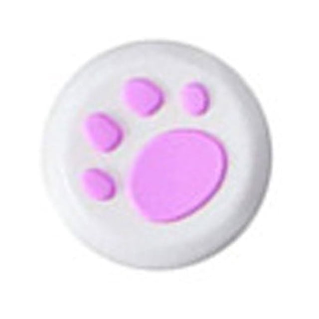 Tholdsy Stick Caps Cóncavo Cómodo Antideslizante Útil Thumbstick Cover Controlador Accesorios Video Game Supply púrpura sobre blanco Type3 NO3