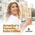 thumbnail image 5 of Rapidfire Caramel Macchiato Ketogenic High Performance Keto Coffee Pods, Supports Energy & Metabolism, Weight Loss Diet, Single Serve K Cup, Brown, 16 Count (Packaging May Vary), 5 of 5