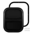thumbnail image 2 of RV Window, Vertical Sliding Rounded Corner Black Aluminum Alloy Window with Protection and Screen for Campers, Ideal for, 2 of 7