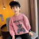 thumbnail image 2 of Sudadera para niños estilo Casual cuello redondo versión china Top holgado de moda para niños temporada primavera otoño 2024, 2 of 4