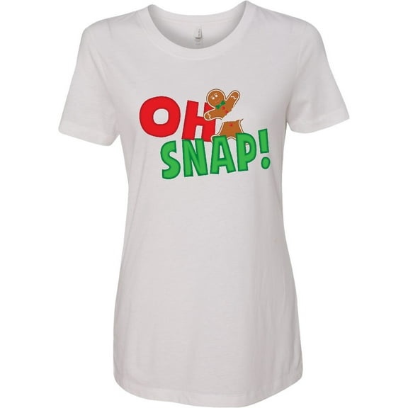 Inktastic Oh Snap Broken Gingerbread Women's T-Shirt