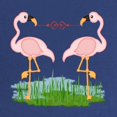 thumbnail image 2 of CafePress - Flamingo Love Maternity Dark T Shirt - Maternity Dark T-Shirt, 2 of 3