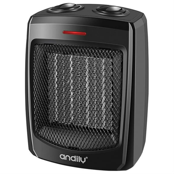 Optimus H-7001 1,000-Watt/1,500-Watt Portable Ceramic Heater with Thermostat