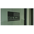 thumbnail image 3 of UR Impressions Blk 7.5in United We Stand American Flag Decal - Black, 3 of 5