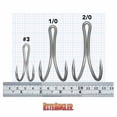 thumbnail image 3 of Rite Angler Double Fang Hook 2X Strong #3, 1/0, 2/0 Stainless Steel for Offshore Saltwater Tuna Fishing, 3 of 3