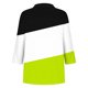 thumbnail image 4 of Camiseta de Solapa de Cuello en V de la Manga Superior de 3/4 de las Mujeres, Uso Diario Cómodo Casual, 4 of 9