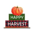 thumbnail image 1 of asddcavvf Thanksgiving Wooden Pumpkin Crafts Props Decoration Autumn Festival Car Wooden Decoration Dinosaur Christmas Ornament Set Son Christmas Ornament Christmas Ornament Snowflakes, 1 of 6