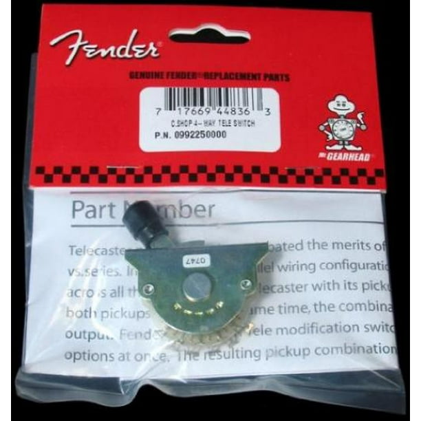 Fender 4Position Custom Shop Telecaster Pickup Selector Switch