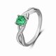 thumbnail image 4 of Rhinestone Mens Anillos Mujeres Anillos de Cristal para Mujeres Anillos Anillos de Plata y Brillante, 4 of 7