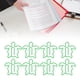 thumbnail image 1 of 100 Clips de Papel Lindos, Clips de Papel Elegantes Antideslizantes Galvanizados Brillantes Exquisitos de Estilo Animal para la Escuela de Oficina Familiar, 1 of 7
