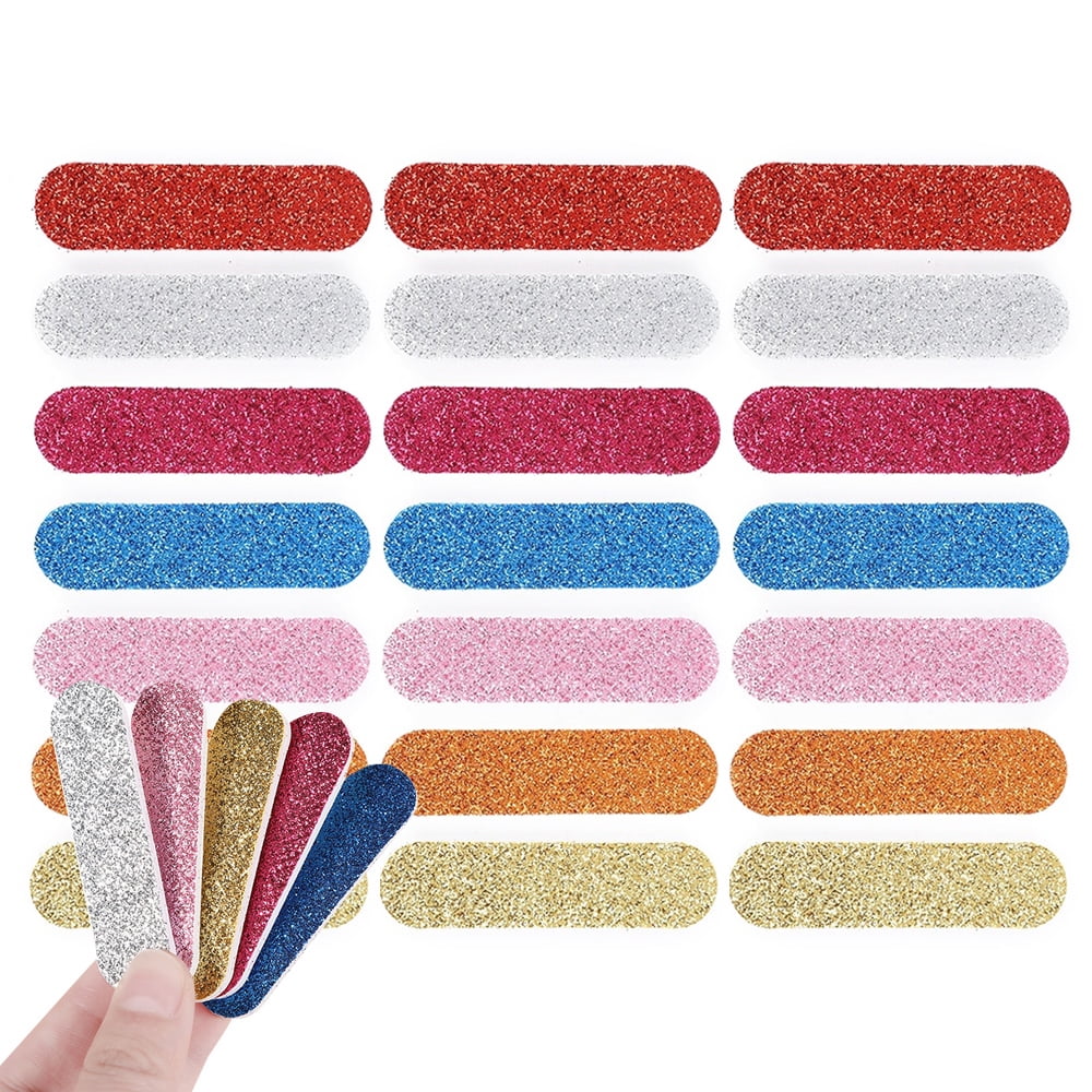 100 Pack Mini Nail Files Disposable Nail Files Emery Boards Manicure