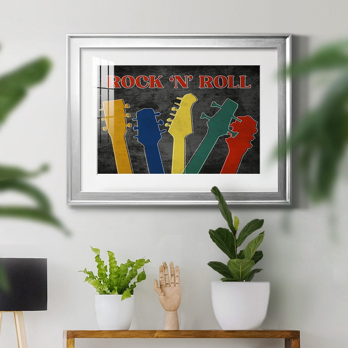 Rock and Roll Premium Framed Print - Ready to Hang