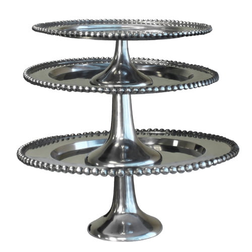 Urban Designs 3 Piece Cake Stand Set