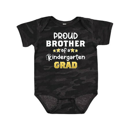 

Inktastic Proud Brother of a Kindergarten Grad Gift Baby Boy Bodysuit