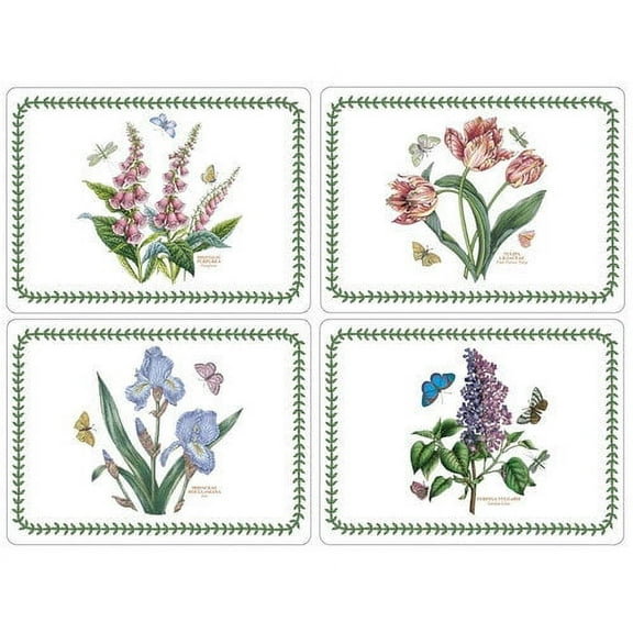 Pimpernel - Placemats Botanic Garden 4 Motifs Placemats S/4