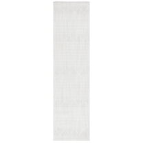 SAFAVIEH Martha Stewart Serenity Bordered Runner Rug, Ivory, 2'2" x 8'