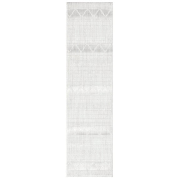 SAFAVIEH Martha Stewart Serenity Bordered Runner Rug, Ivory, 2'2" x 8'