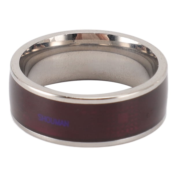 Anillo Inteligente NFC, Ligero, Inteligente, Multifuncional, Portátil, Para Chip Ntag213, Universal para Teléfono Móvil