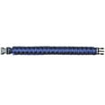 thumbnail image 1 of Rothco's Thin Blue Line Paracord Bracelet - Royal Blue / Black, 9 Inches, 1 of 2