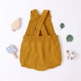thumbnail image 3 of Baby Girls Sleeveless Jumpsuit, Knitted Romper Embroidered Rainbow Pattern Bodysuit, 3 of 7