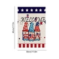 thumbnail image 3 of Cheapark 17.7x11.8in Independence Day Double Sided Garden Flag Patriotic American Flag Banner for Outdoor Yard Porch Patio Home Holiday Decor, 3 of 6