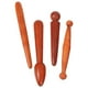 thumbnail image 5 of ColoMX Juego de 4 varillas de masaje de madera para reflexología podal, herramienta de masaje de puntos de acupuntura de madera, masajeador manual de mano para uso doméstico y profesional., 5 of 8