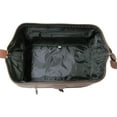 thumbnail image 2 of Amerileather 26-3 Amerileather Leather Toiletry Bag, Grey, 2 of 5