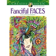 Dover Creative Haven Coloring Book, Fanciful Faces