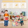 thumbnail image 2 of Set de Batería Infantil deAO Jazz 5 Tambores con Luces para Niños Pequeños, 2 of 6