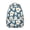 White-2, variant on Pizza Graphic Bookbag - Trendy & Functional Backpack for High School & University, Large Storage, Padded Laptop Slot, Unique Pizza Print, Great for Fans