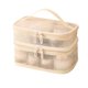 thumbnail image 1 of Portable Mesh Travel Cosmetic Storage Bag Large Capacity Lightweight Toiletry Bag for Home Hotel Makeup, 1 of 5