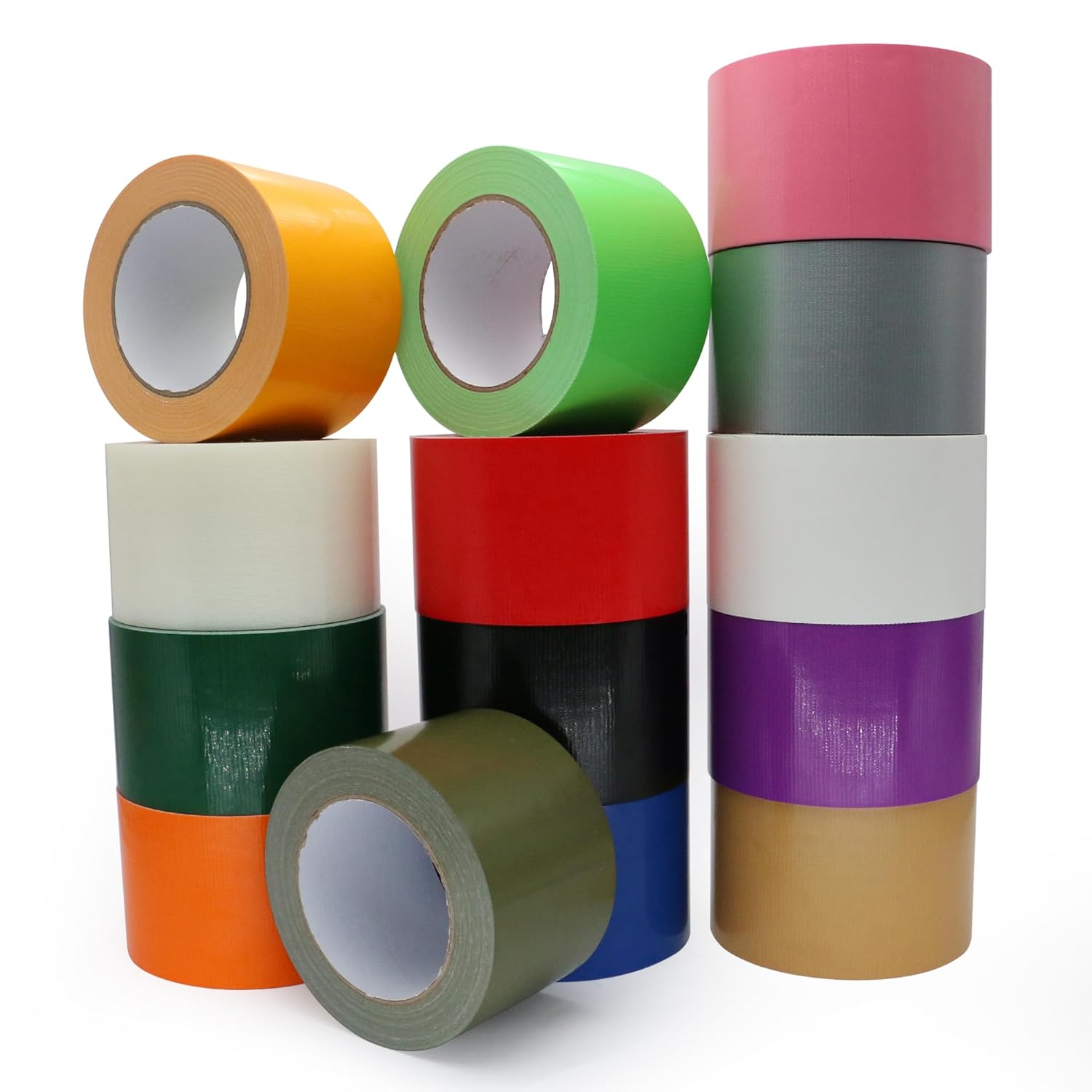 Heavy Duty Duct Tape 3 Inch X 33 Yards, 8.5 Mil Thickness, Multi Purpose Silver Grey Duct Tape, No Residue, Waterproof and Tear by Hand - for Repairs, Industrial, Professional Use