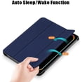 thumbnail image 4 of elitegadget Case for iPad Pro 11 Inch (M4, 5th Generation 2024) - Slim Lightweight Trifold Shell Stand Cover Case (Navy Blue), 4 of 5