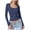 Navy Sweatshirts, variant on YUGYXL Womens Tops Dressy Casual Workout Outfits Fall Winter Long Sleeve Shirts Boat Neck Going Out Tops Fashion Light Blue Sweatshirts XS
