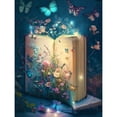 thumbnail image 1 of Kit 5D DIY Con Taladro Mariposas Libros Del 30x40cm, 1 of 9