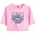thumbnail image 3 of Josiah Queen Merch Can't Steal My Joy T-Shirt For Women&Girls Midriff Short Sleeve Summer Clothing Vest Y2K Tee, 3 of 5