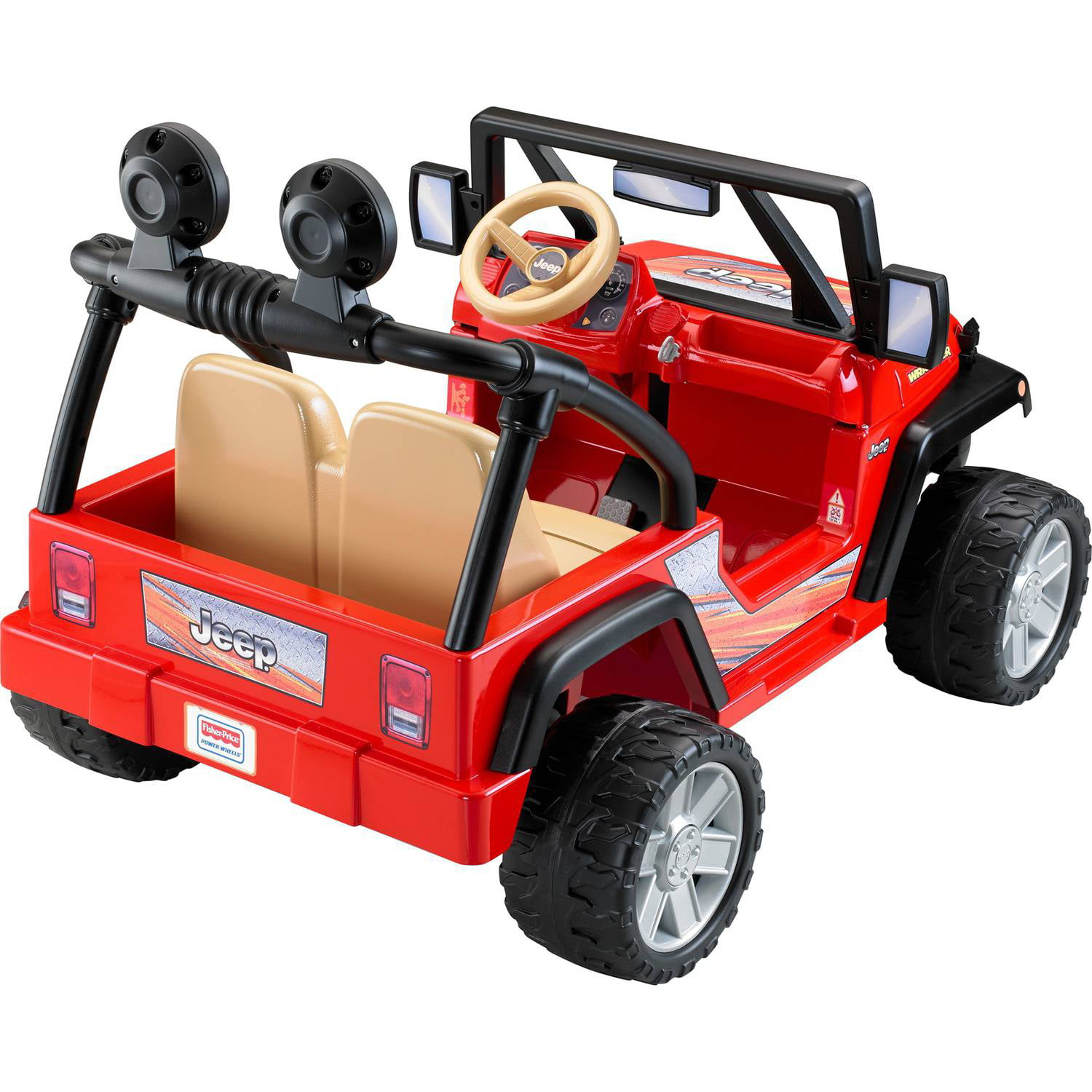 power wheels jeep 2 seater