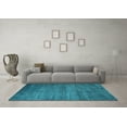 thumbnail image 3 of Ahgly Company Indoor Rectangle Oriental Light Blue Industrial Area Rugs, 3' x 5', 3 of 4