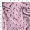thumbnail image 3 of Soimoi Pure Silk Pink Fabric By the Yard - 42 Inch Wide - Florals, Leaves Print Fabric - Elegant & Beautiful Patterns for Fashion and Home Decor Printed Fabric, 3 of 6