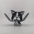 thumbnail image 3 of Soporte de Papel de Rollo de Pie Baoblaze Animal Hierro Negro, 3 of 3