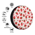 thumbnail image 4 of Pofeuu Strawberries Print Spare Tire Wheel Cover for Car Truck SUV Camper Universal Fit Spare Tire Cover RV Spare Tire Covers-14 inch, 4 of 6