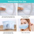 thumbnail image 4 of Support de Masque 3d, 10 Pcs Support de Masque Protection en Silicone, Cadre Intérieur de Masque Rouge à Lèvres, Support de Masque Confortable et Respirant, 4 of 5