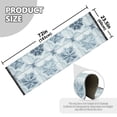 thumbnail image 3 of Runner Area Rug Soft Non-Slip Washable Carpet for Hallway Bedroom Living Room Home Decor 2"x6" 3d Snowflakes, 3 of 8